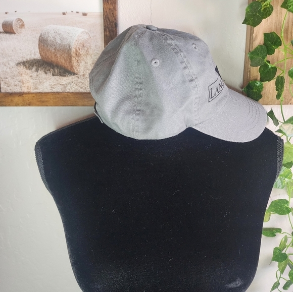Lance Aviation Gray Velcro Baseball Hat - Picture 6 of 7